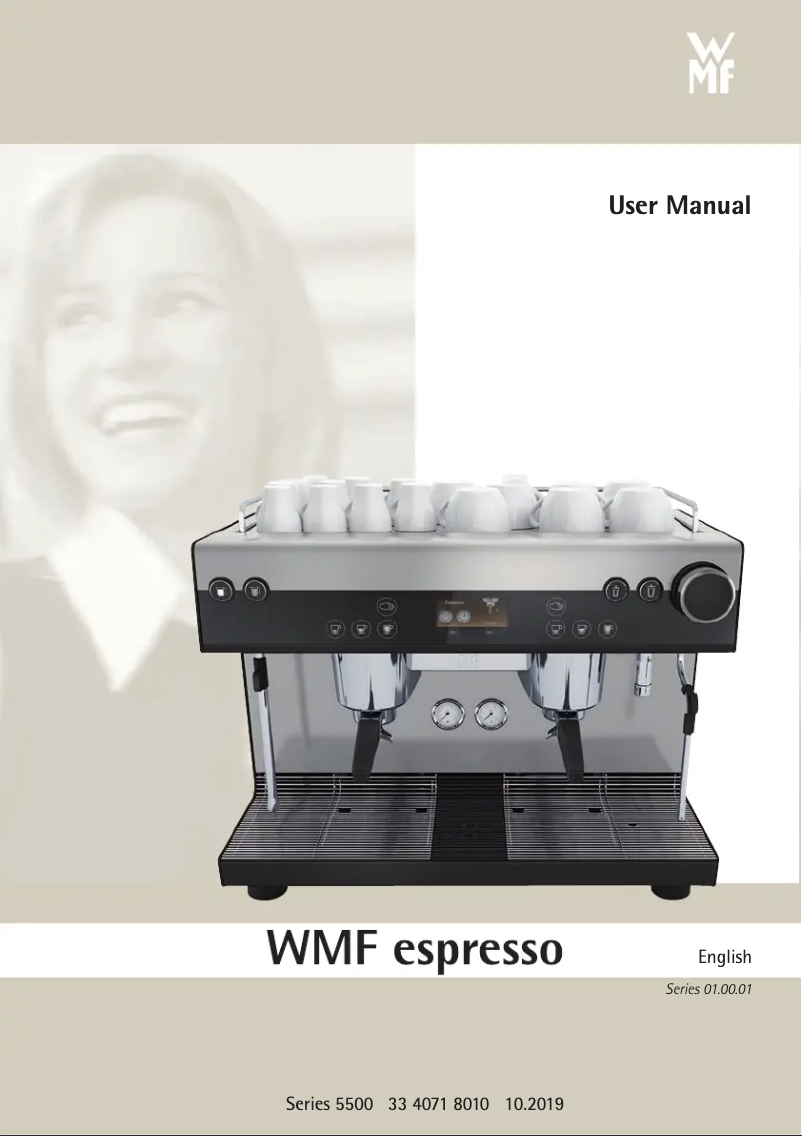 Página 1 del manual Manual de usuario WMF Espresso