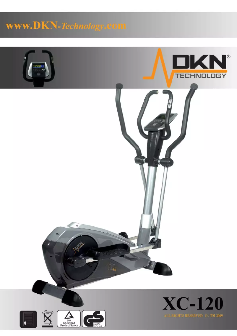 Imagen de la primera página del manual del dispositivo XC-120