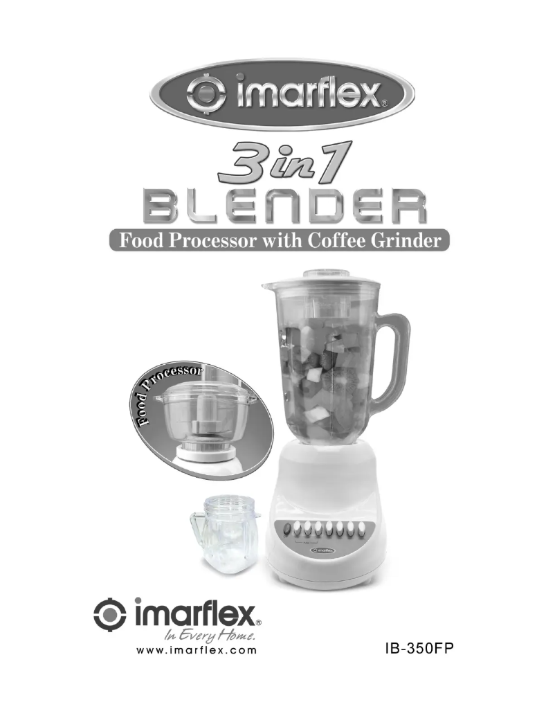Página nº 1 - Manual de usuario Imarflex IB-350FP