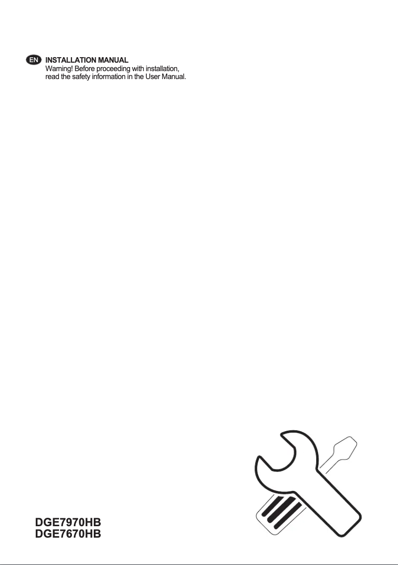 Imagen de la primera página del manual del dispositivo DGE7670HB