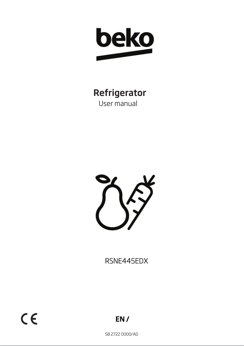 Imagen de la primera página del manual del dispositivo RSNE445EDX