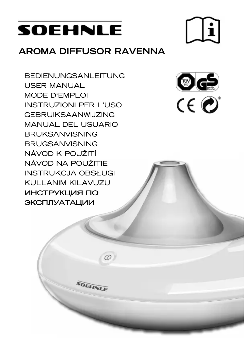 Página nº 1 - Manual de usuario Soehnle Ravenna 68026