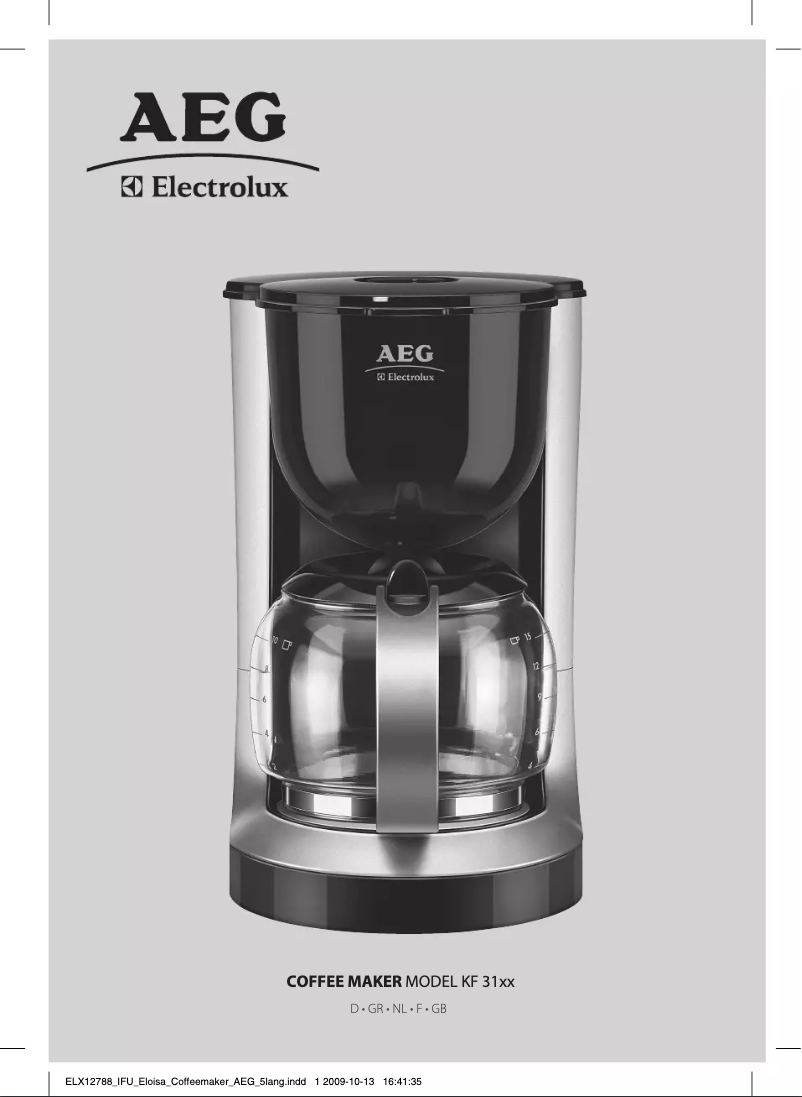 Imagen de la primera página del manual del dispositivo KF3130