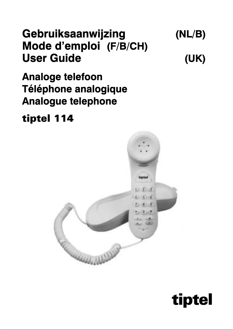 Imagen de la primera página del manual del dispositivo 114