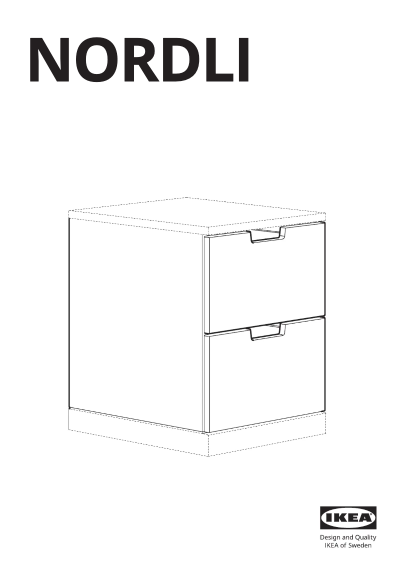 Imagen de la primera página del manual del dispositivo NORDLI 003.659.24