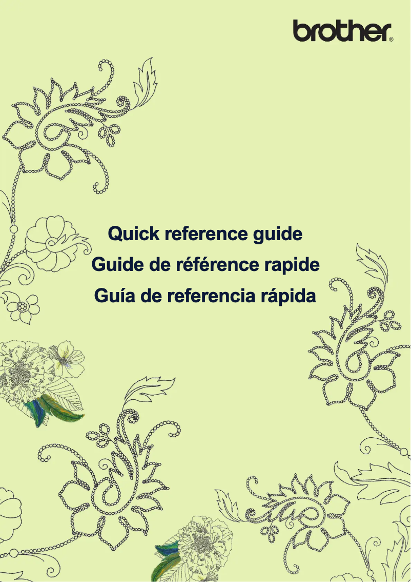 Imagen de la primera página del manual del dispositivo DreamMaker XE VE2200