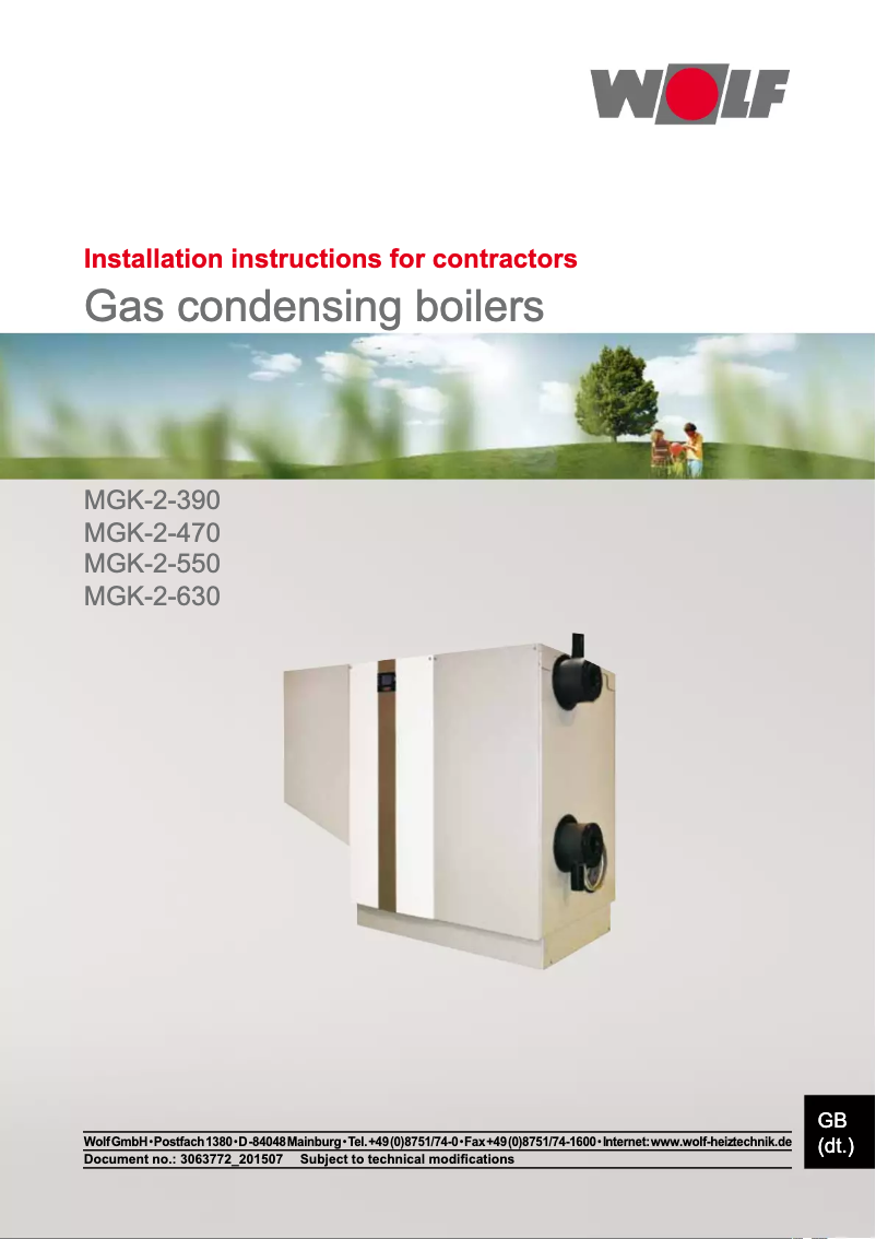 Imagen de la primera página del manual del dispositivo MGK-2-630