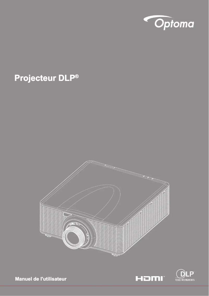 Página 1 del manual Manual de usuario Optoma ZU1300