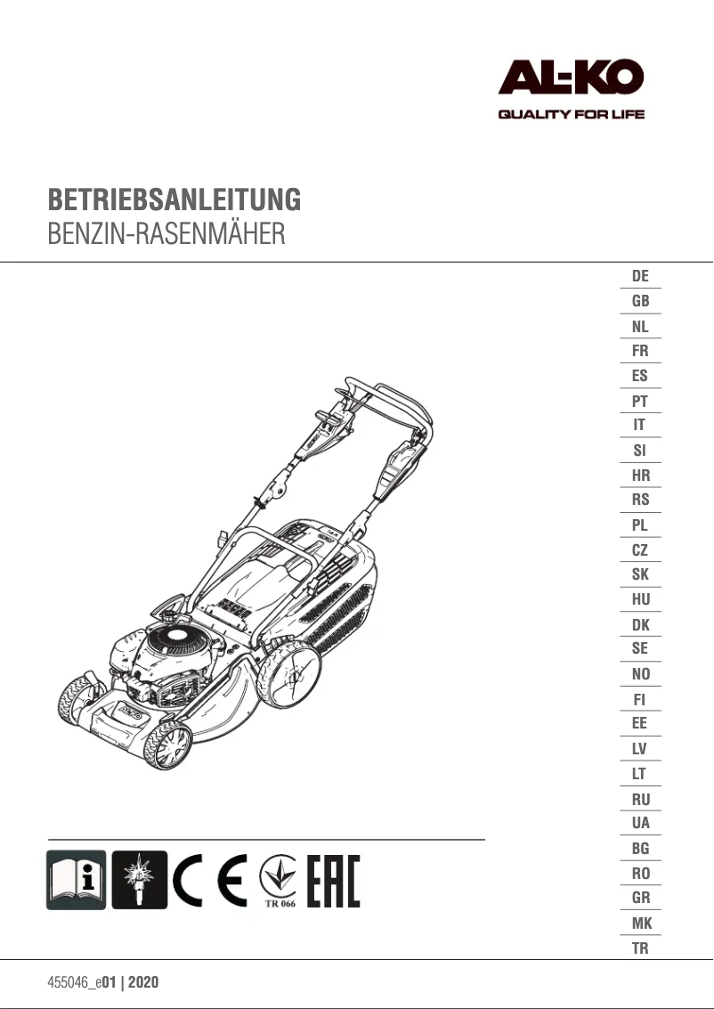 Imagen de la primera página del manual del dispositivo Premium 521 VS-H