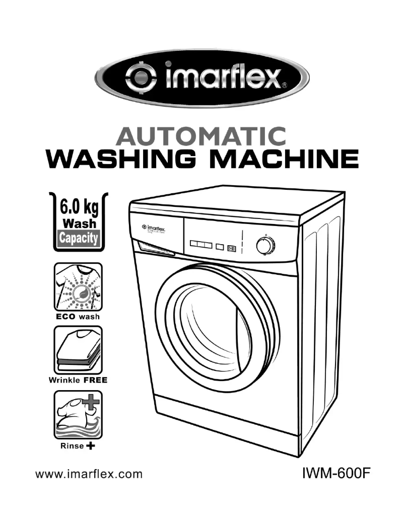 Imagen de la primera página del manual del dispositivo IWM-600F