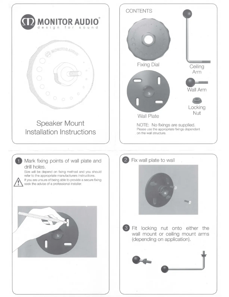 Imagen de la primera página del manual del dispositivo MASM