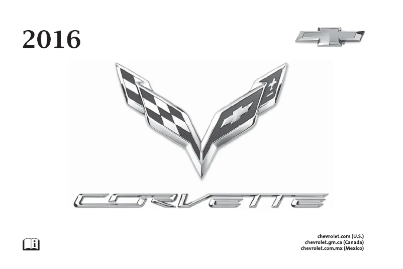 Imagen de la primera página del manual del dispositivo Corvette Stingray (2016)