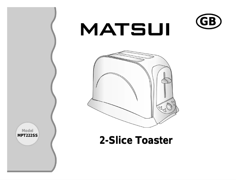 Imagen de la primera página del manual del dispositivo MPT222SS
