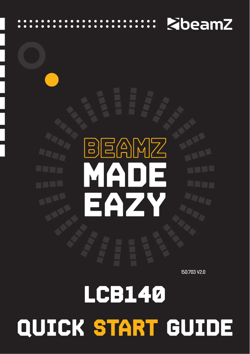 Imagen de la primera página del manual del dispositivo LCB140