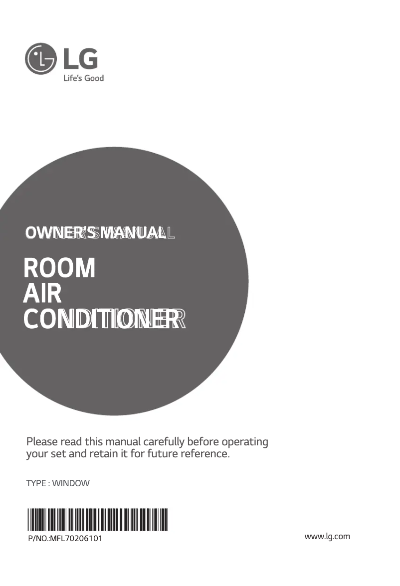 Página 1 del manual Manual de usuario LG LA100SC