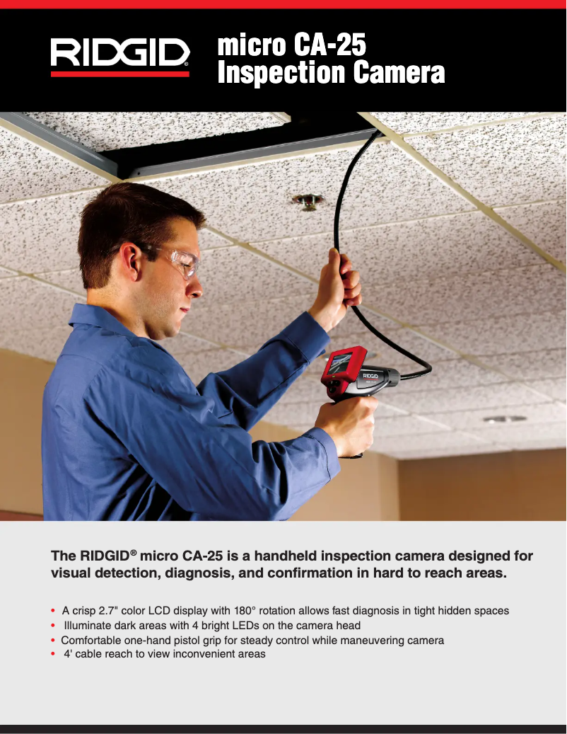 Página nº 1 - Catálogo Ridgid micro CA-25