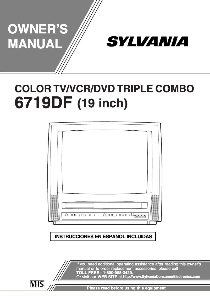 Imagen de la primera página del manual del dispositivo 6719DF