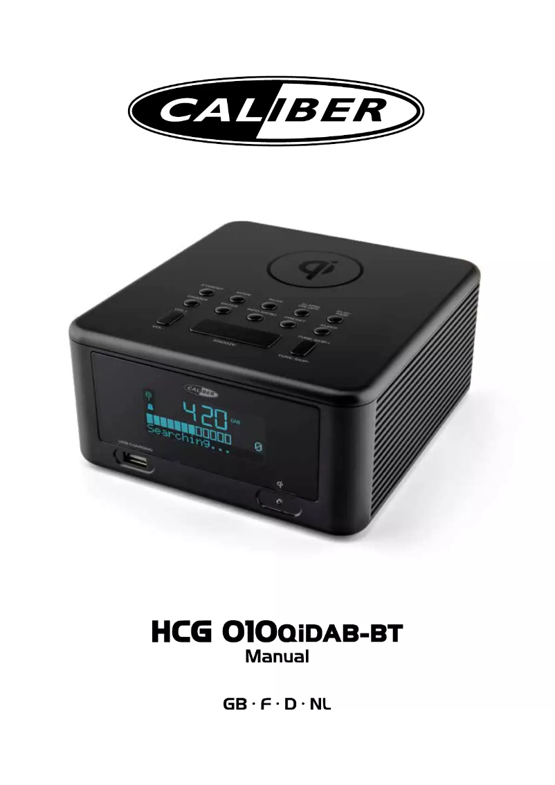 Imagen de la primera página del manual del dispositivo HCG010QIDAB-BT