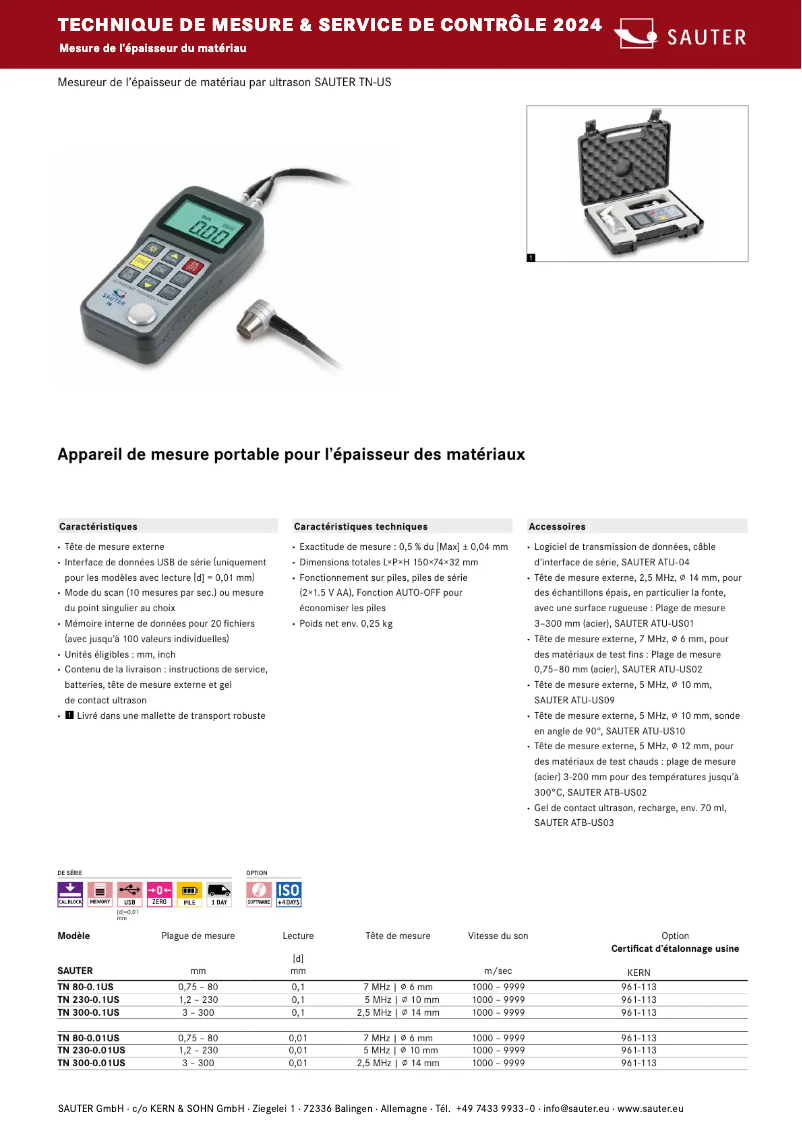 Imagen de la primera página del manual del dispositivo TN 80-0.01US