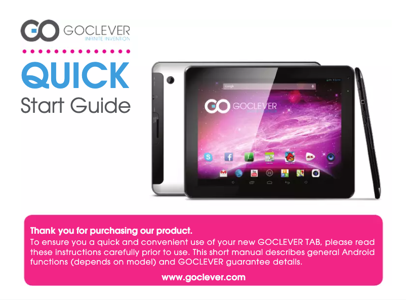 Imagen de la primera página del manual del dispositivo ORION 97