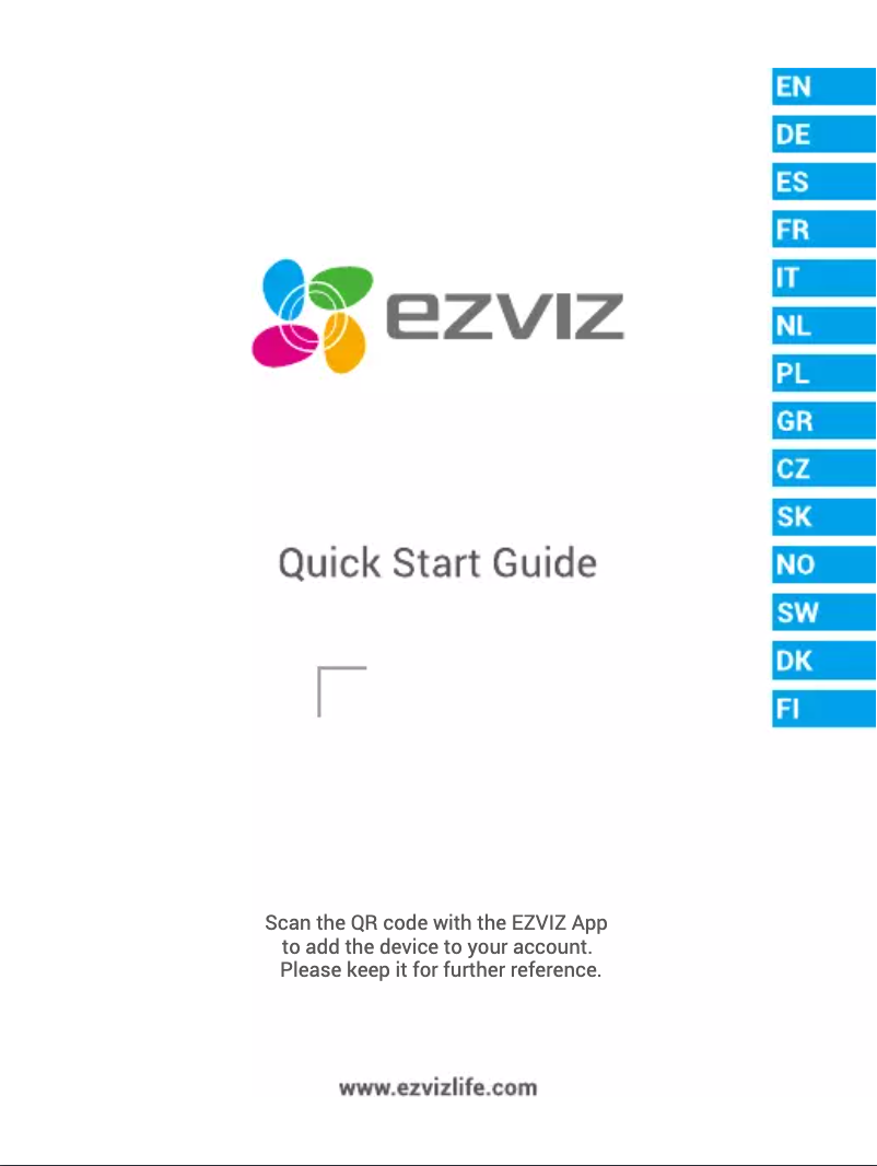 Página nº 1 - Manual de usuario EZVIZ C3X