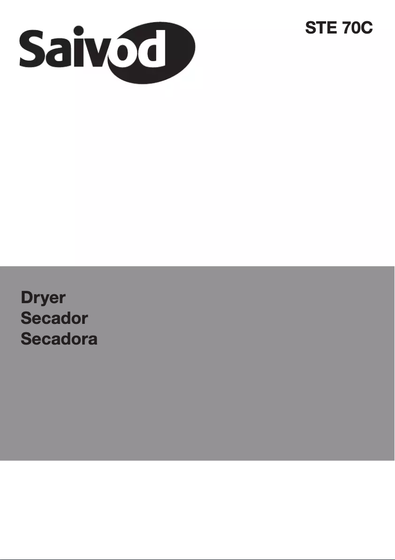 Imagen de la primera página del manual del dispositivo STE 70 C