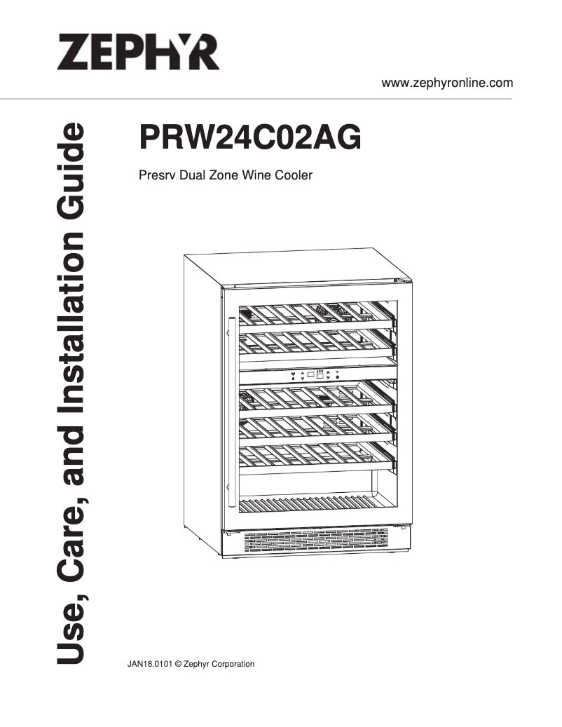 Imagen de la primera página del manual del dispositivo PRW24C02AG