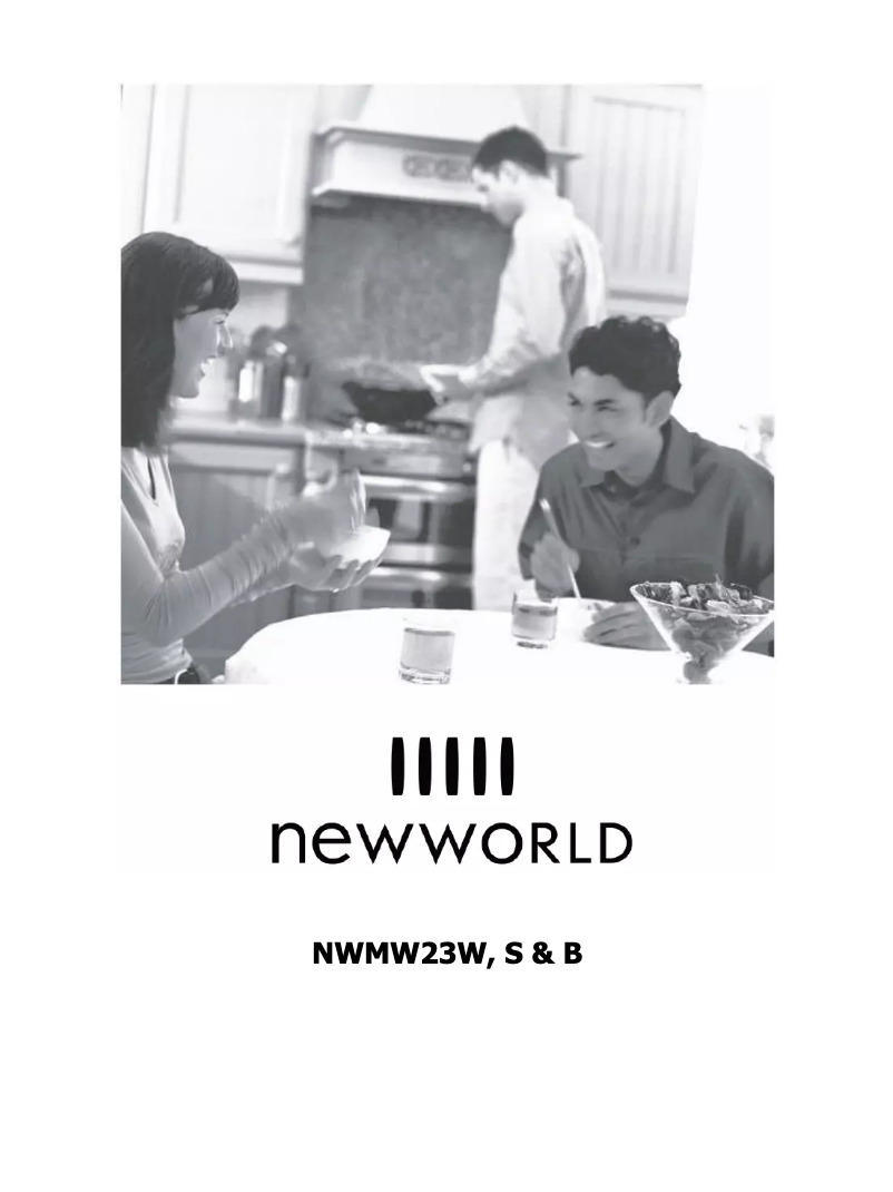 Imagen de la primera página del manual del dispositivo NWMW23W