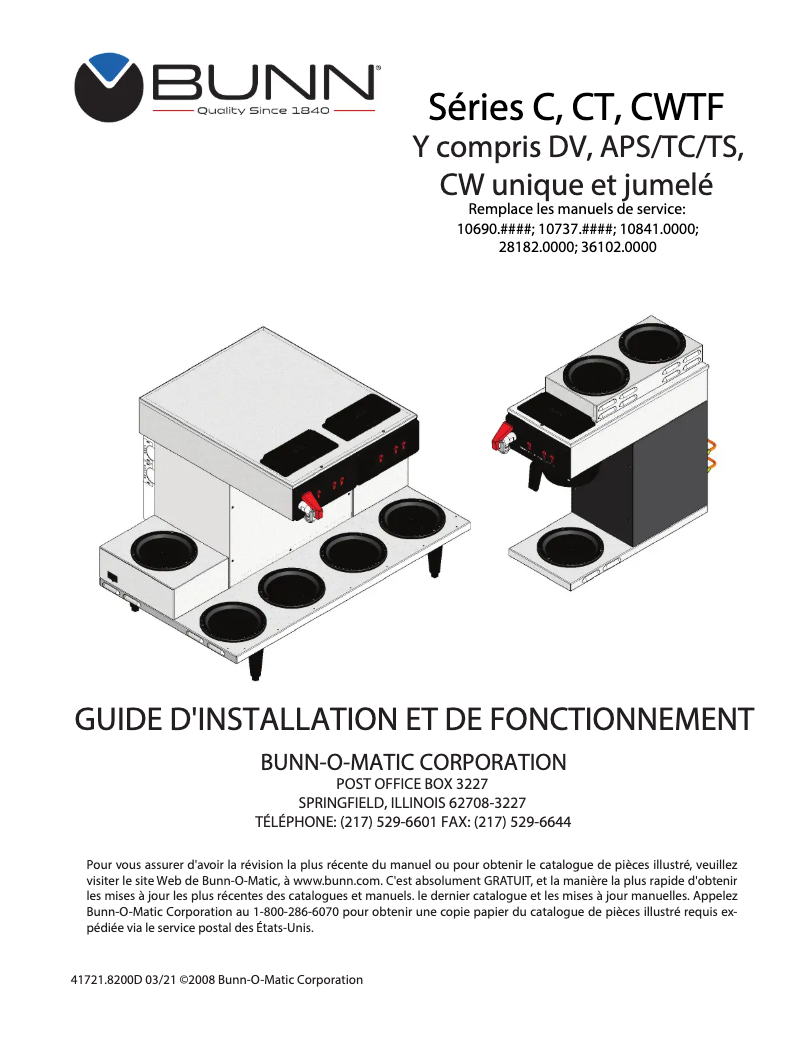 Imagen de la primera página del manual del dispositivo CWTF35