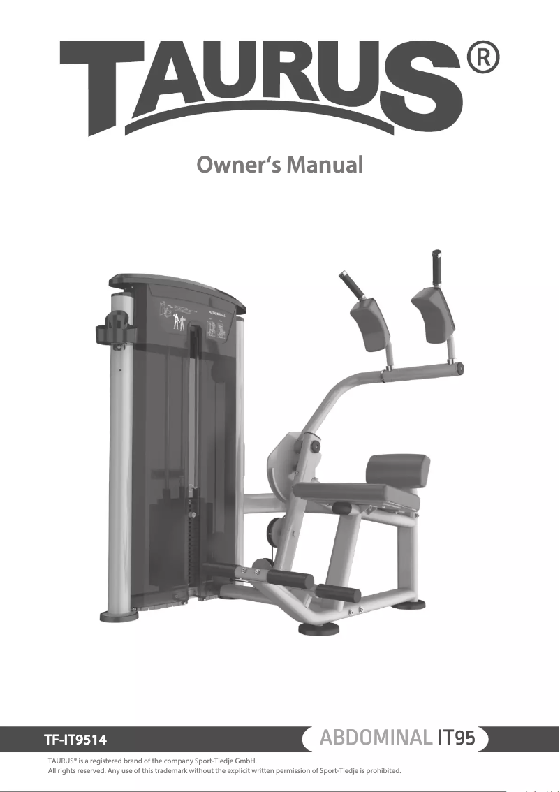 Página nº 1 - Manual de usuario Taurus Abdominal IT95