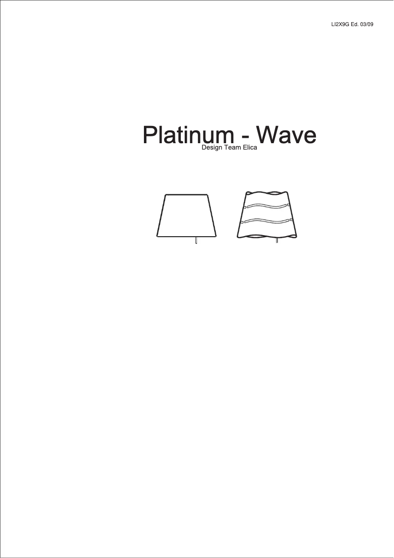 Imagen de la primera página del manual del dispositivo WAVE