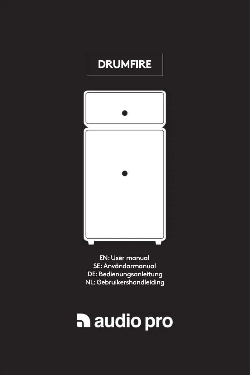 Imagen de la primera página del manual del dispositivo Drumfire