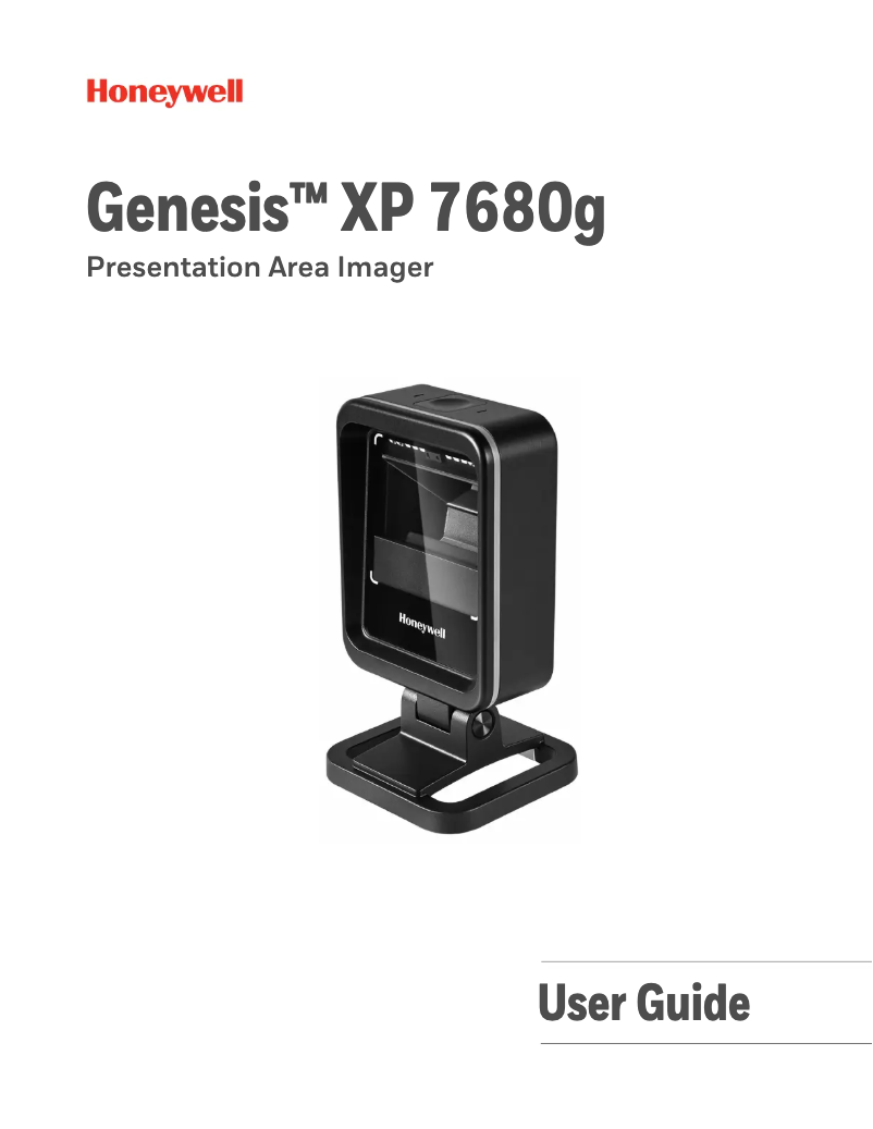 Imagen de la primera página del manual del dispositivo Genesis XP 7680g