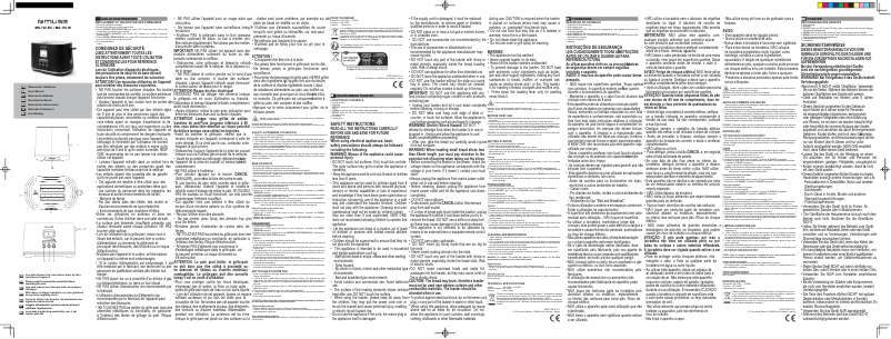 Imagen de la primera página del manual del dispositivo MS-130 BC