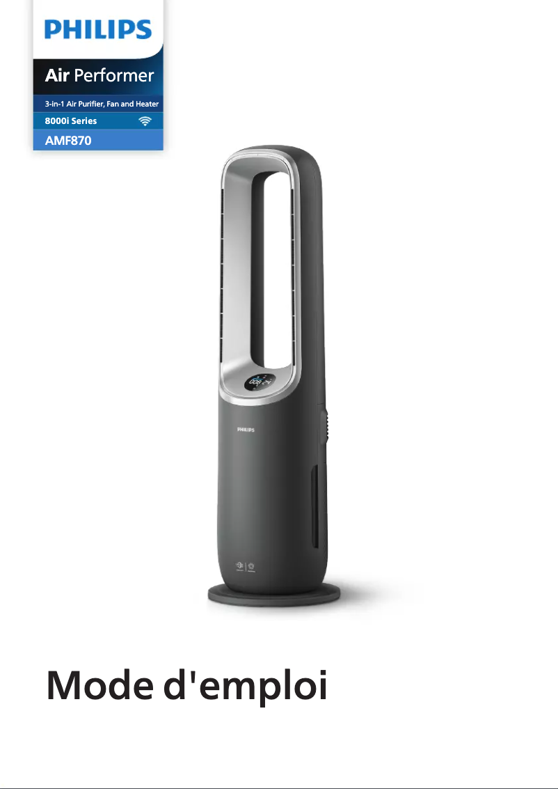 Página 1 del manual Manual de usuario Philips AMF870