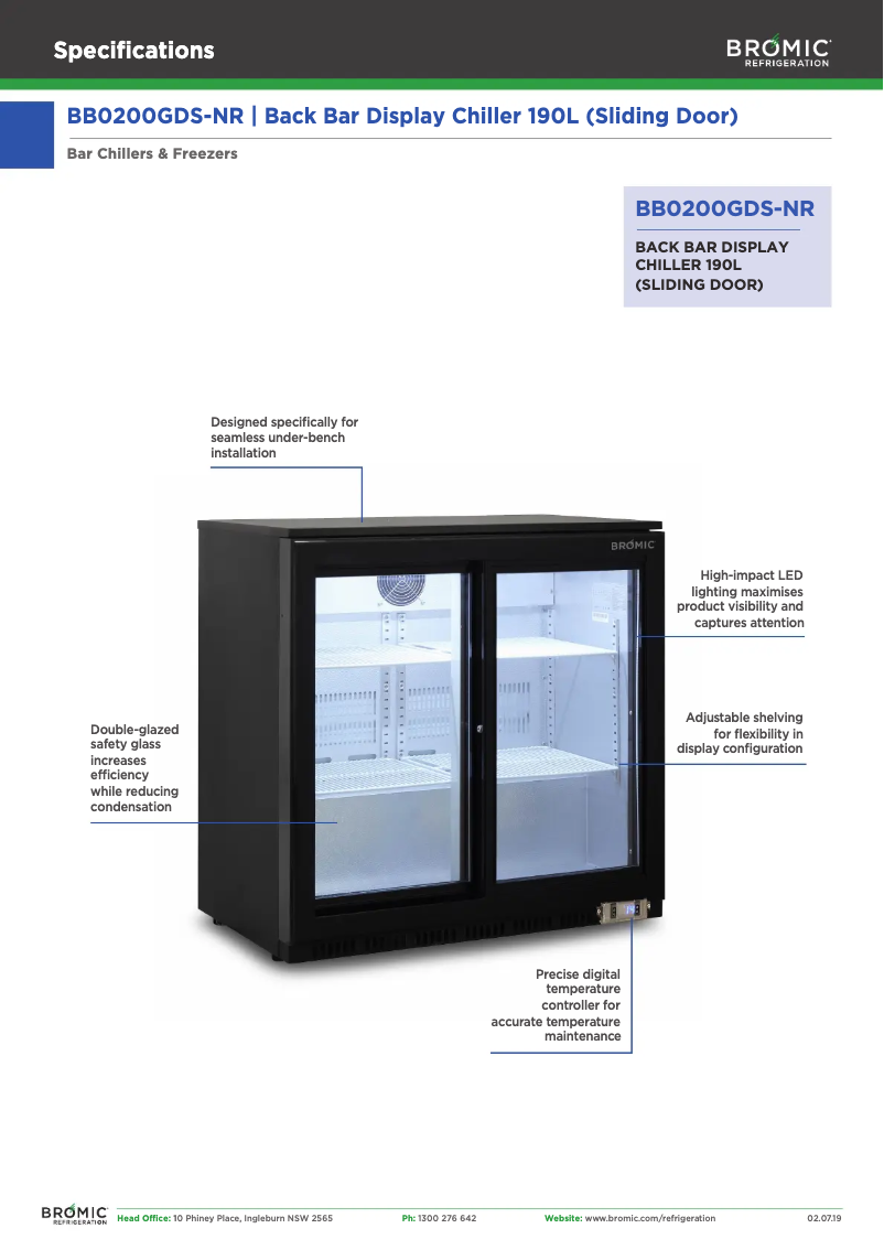 Imagen de la primera página del manual del dispositivo BB0200GDS