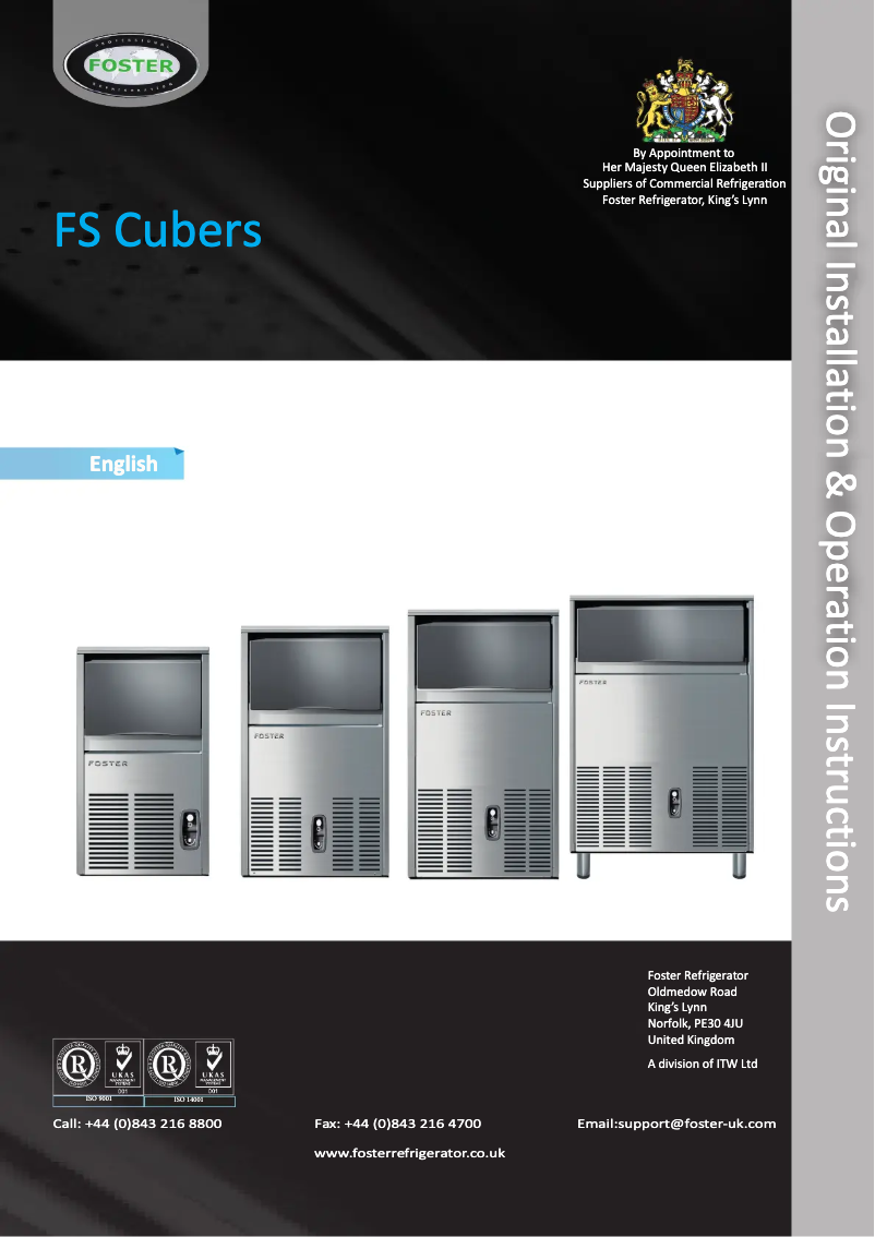 Página 1 del manual Manual de usuario Gamko FS40