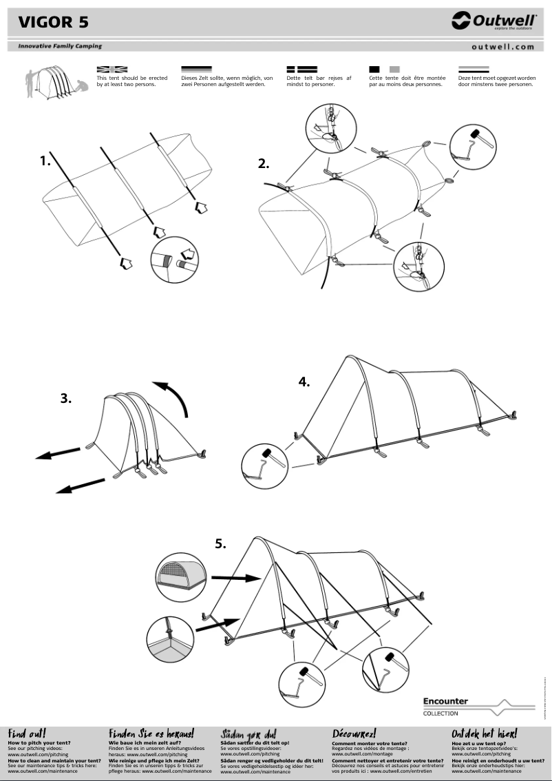 Imagen de la primera página del manual del dispositivo Vigor 5