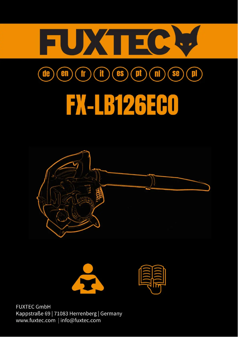 Imagen de la primera página del manual del dispositivo FX-LB126ECO