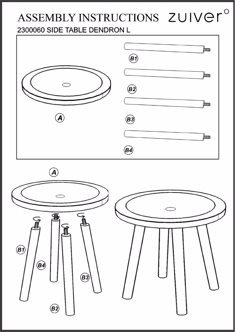 Imagen de la primera página del manual del dispositivo Dendron L