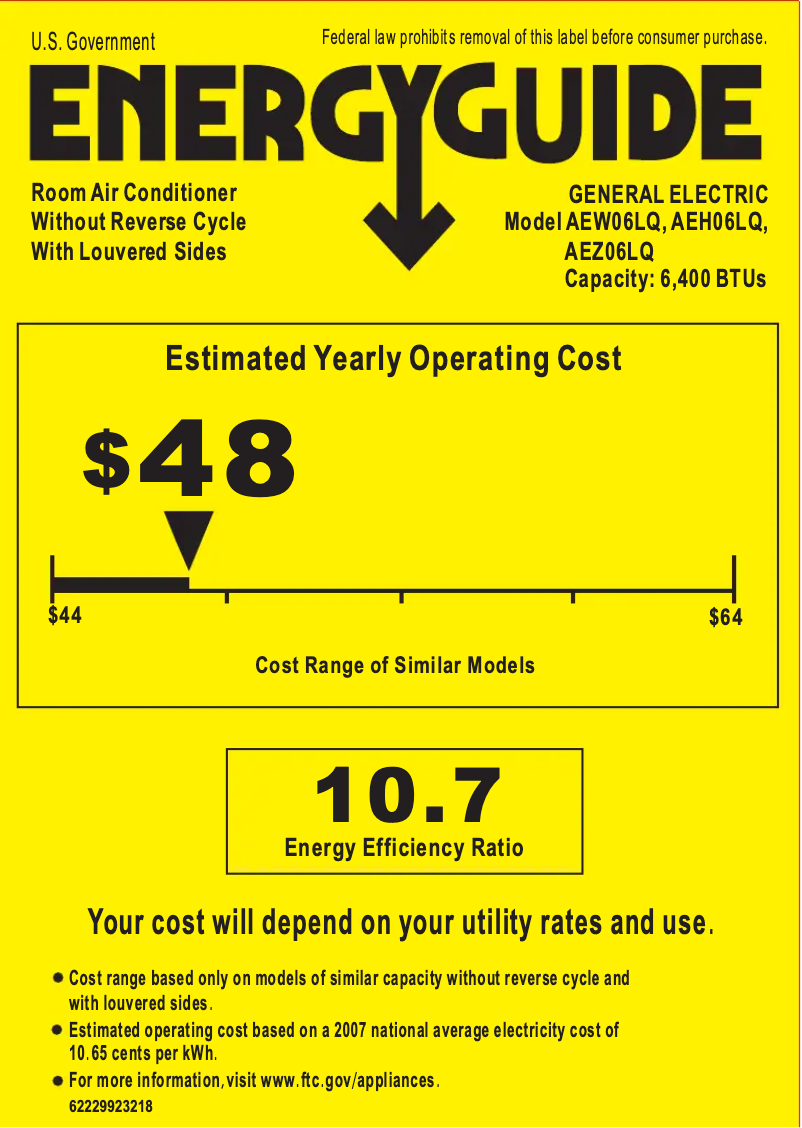 Imagen de la primera página del manual del dispositivo AEZ06LQ