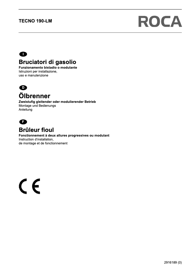 Página 1 del manual Manual de usuario Baxi TECNO 28-L