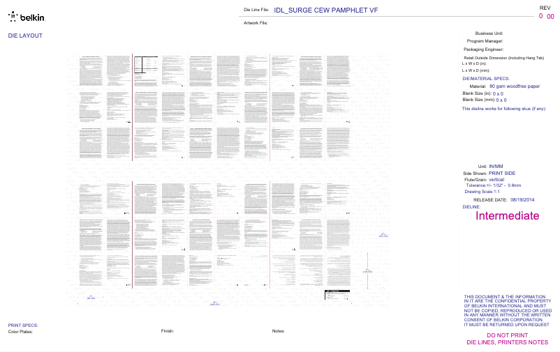 Página 1 del manual Manual de usuario Belkin BSV102vf