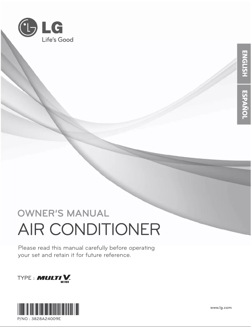 Página nº 1 - Manual de usuario LG ARUV50GS2A