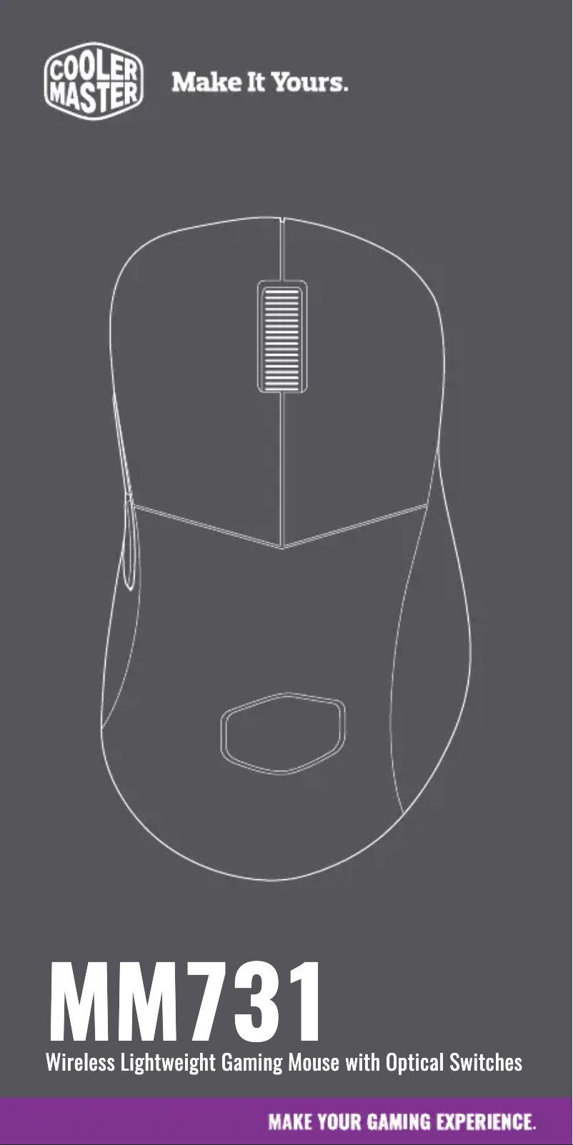 Imagen de la primera página del manual del dispositivo MM731