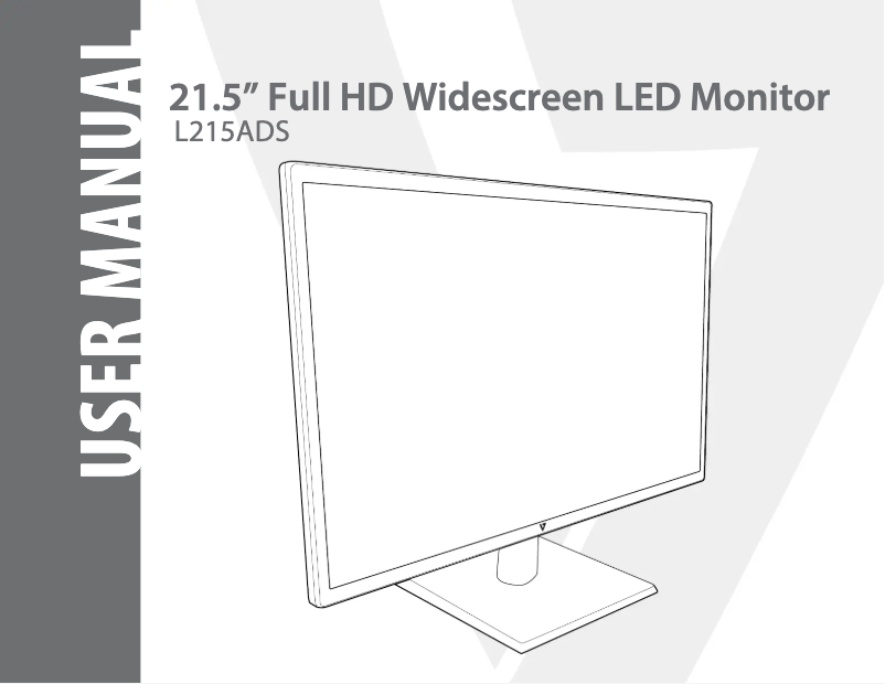 Imagen de la primera página del manual del dispositivo L215ADS