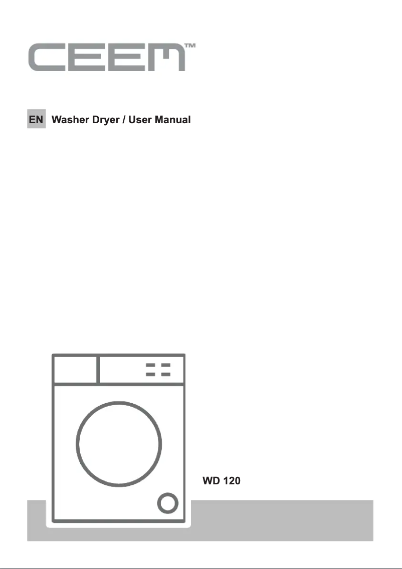 Página 1 del manual Manual de usuario CEEM WD 120