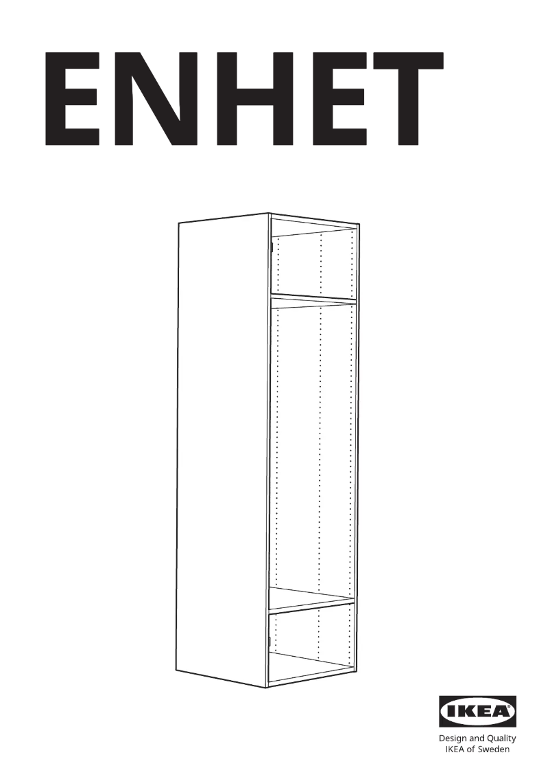 Imagen de la primera página del manual del dispositivo ENHET 005.142.07