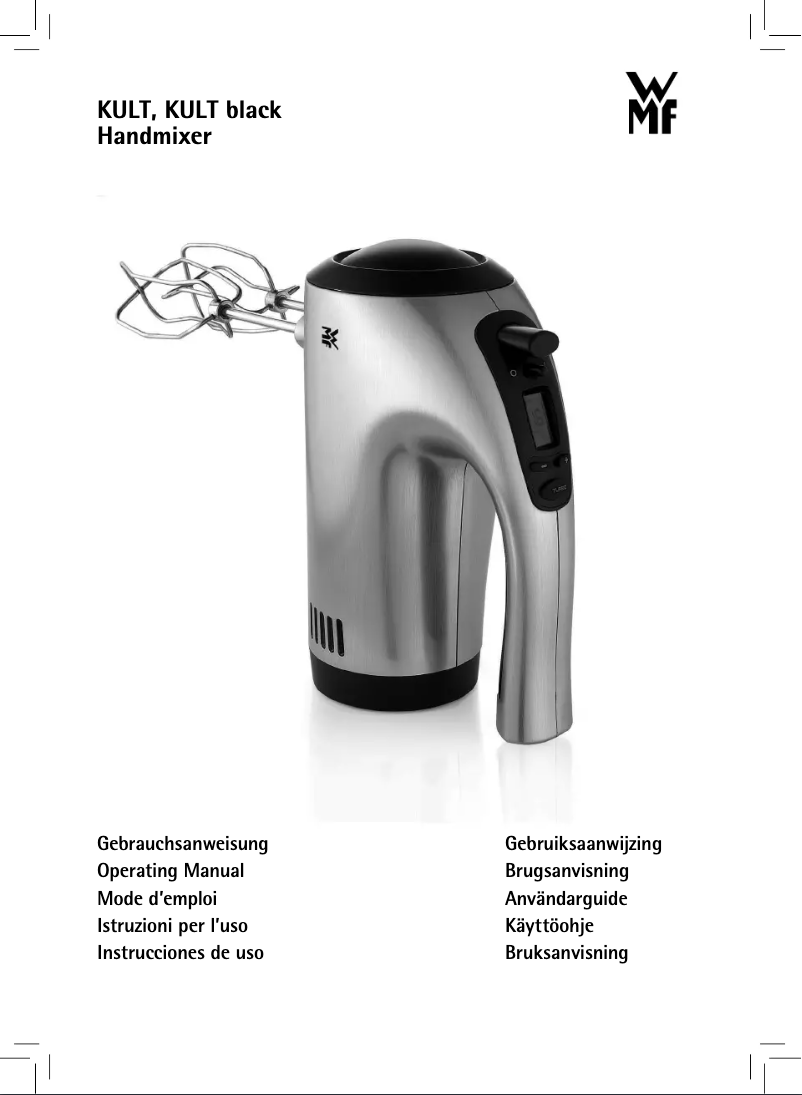 Imagen de la primera página del manual del dispositivo KULT 04 1604 0071