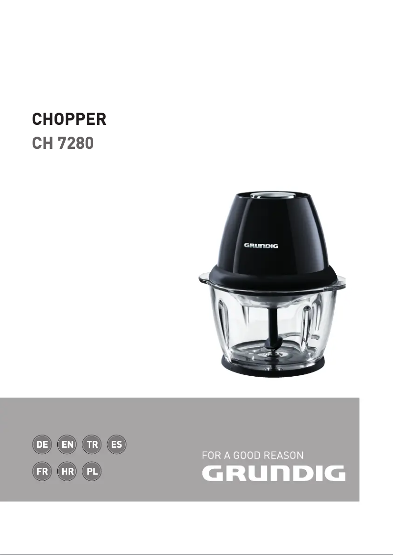 Imagen de la primera página del manual del dispositivo CH 7280